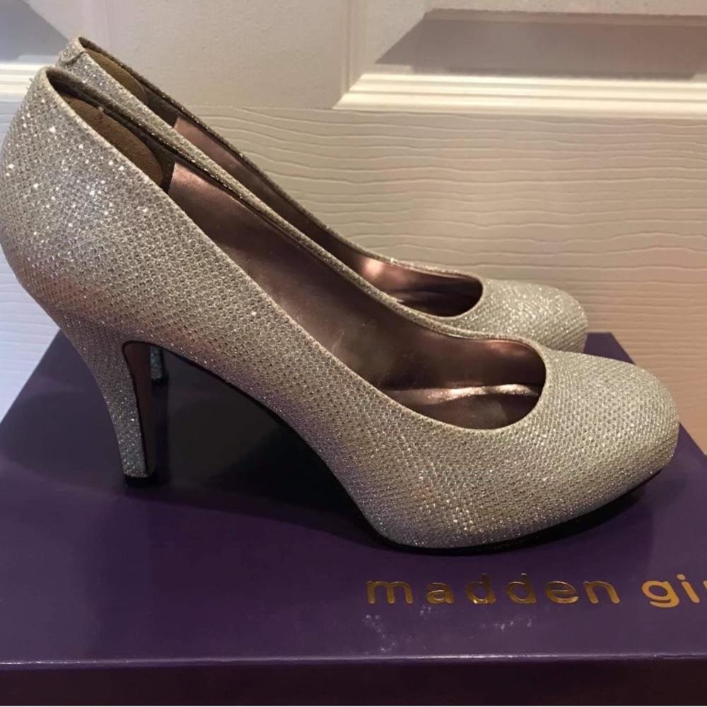 Silver heels